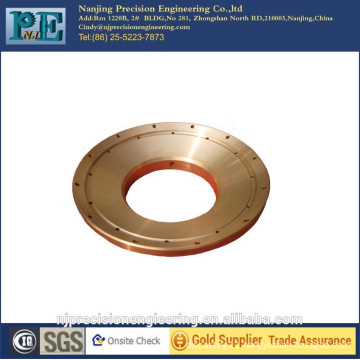 High precision customized brass cone flange